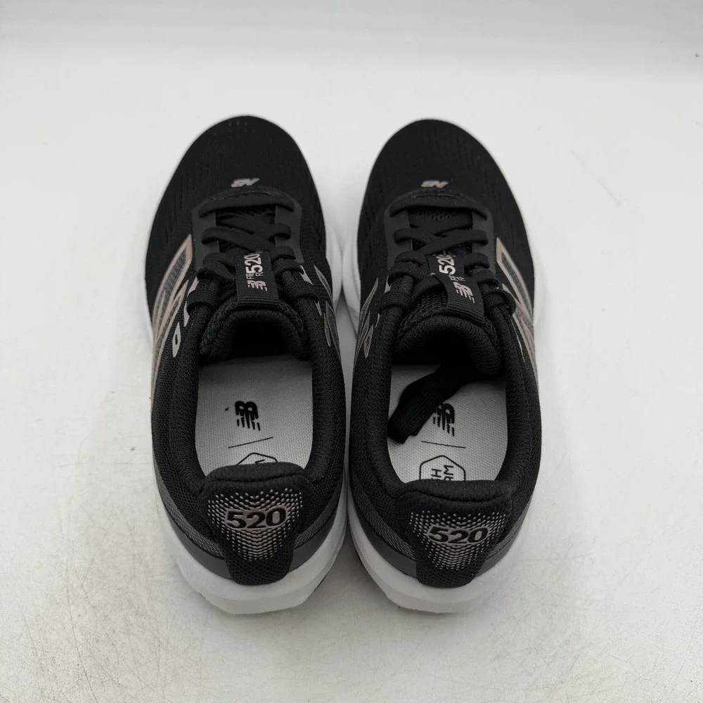 New Balance Fresh Foam 520 v9 Running Shoes Womens Sz 5 B Black/Grey Sneakers